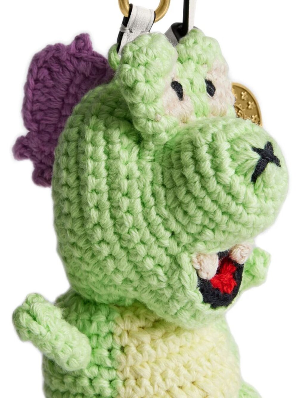 Brain Dead x Coach Darby Dino Crochet Bag Charm - Multi